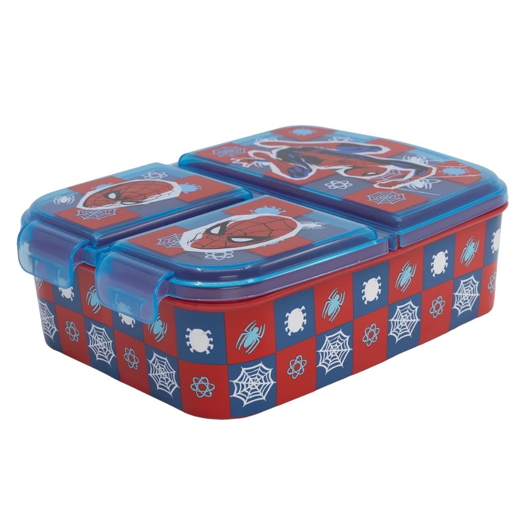 STOR Spiderman Arachnid Multi Compartment Sandwich Box